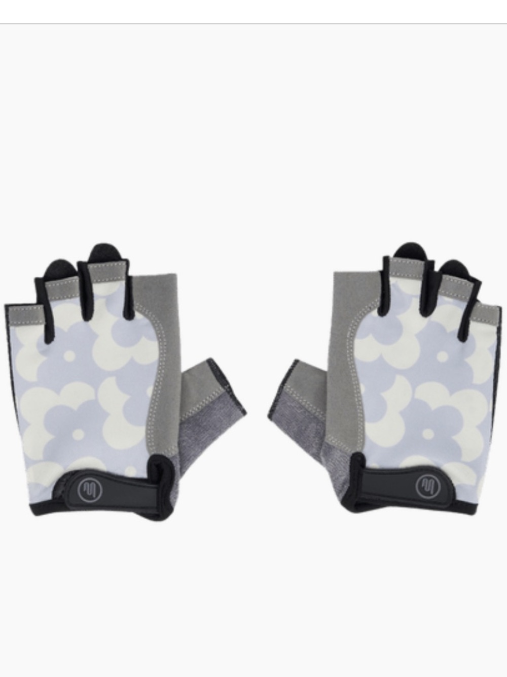 MOVEACTIVE Grip Gloves | Light Blue | Medium | Pilates Barre Gym Biking Lifting